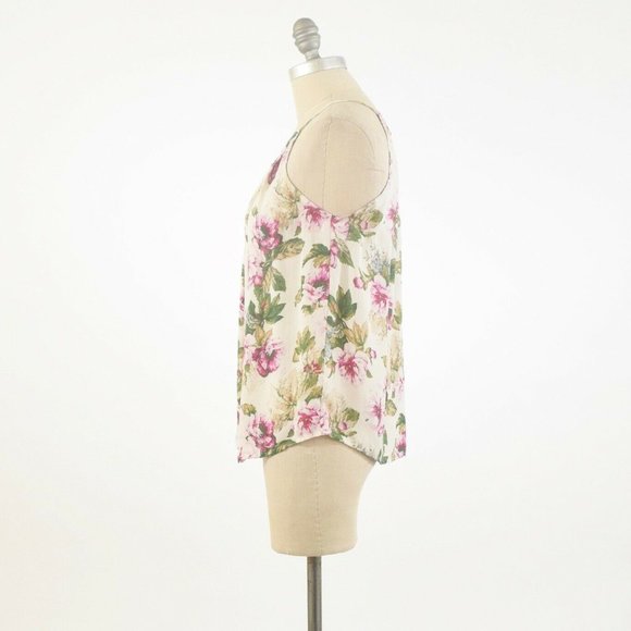 Joie Boho Chic Floral Print Silk Blouse - Picture 3 of 6